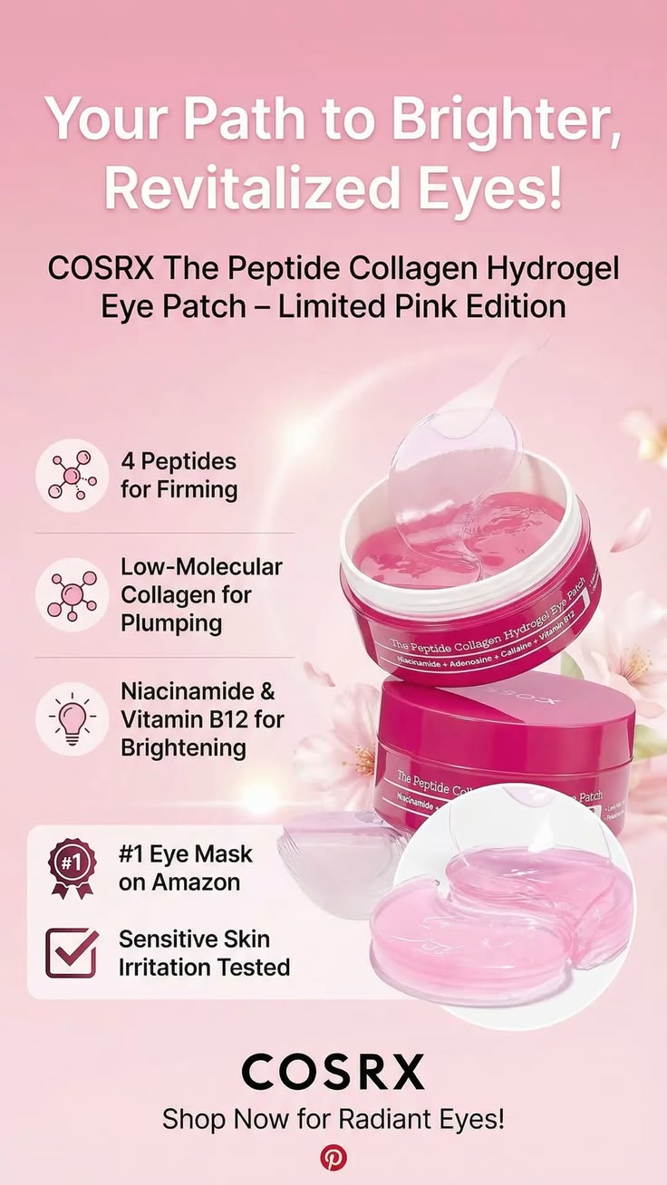 The Peptide Collagen Hydrogel Eye Patch