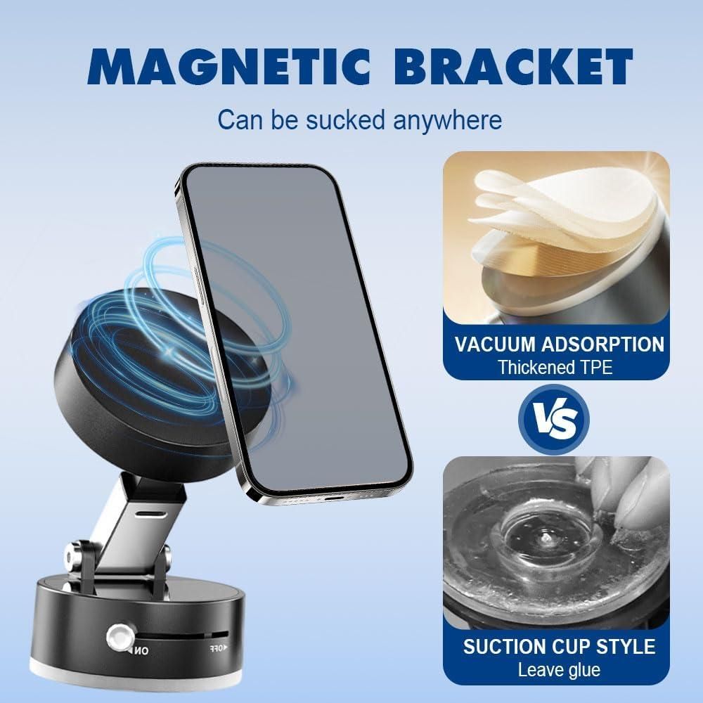 India's Strongest Vacuum Magnetic Suction Phone Holder