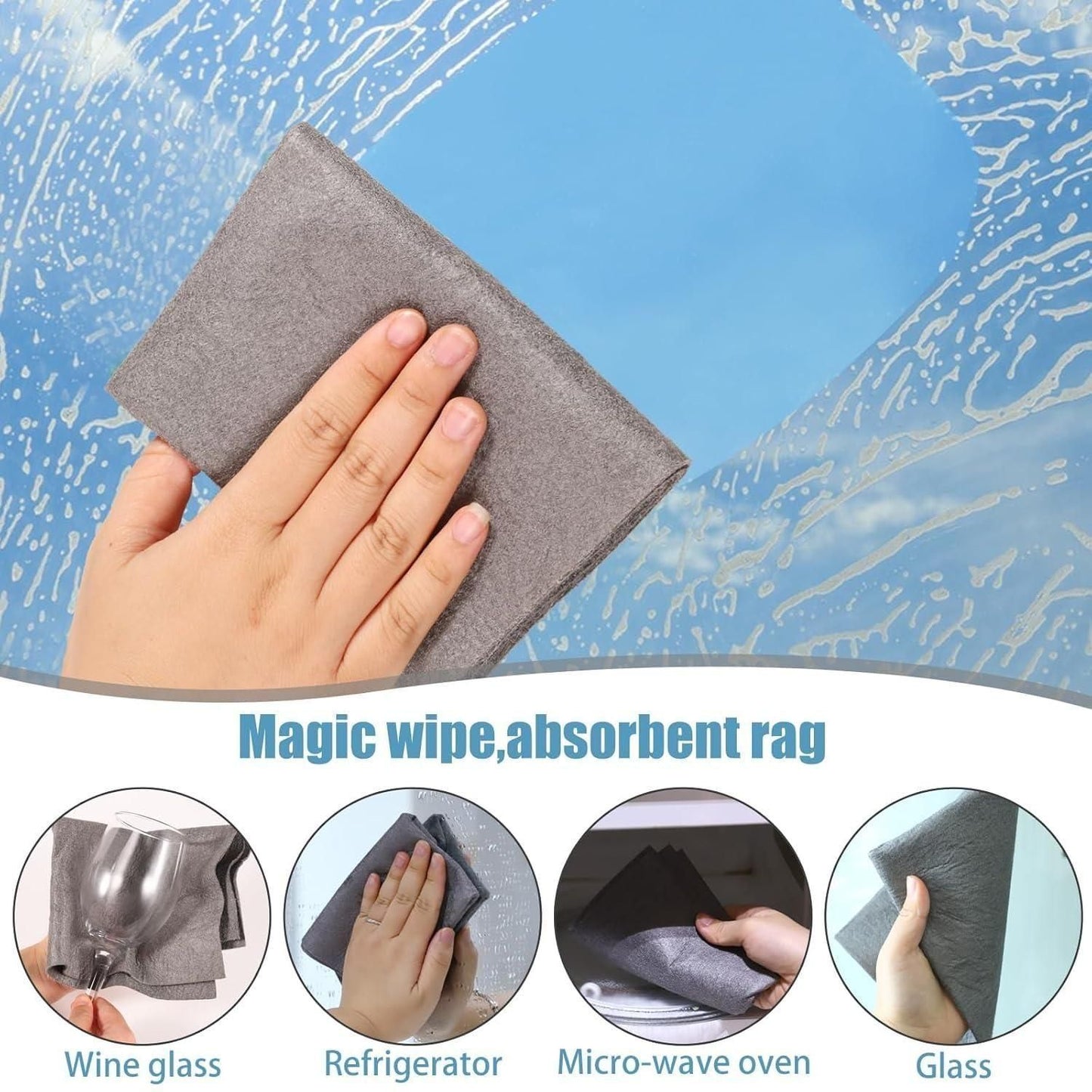 Adline MicroSilk Cleaning Cloth (Pack of 5)