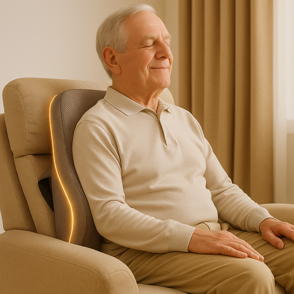 Adline Comfort Lumbar Support Memory Foam Backrest